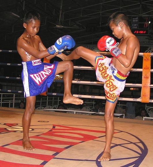 Boxe thaï (muay-thaï) — photo de l'ancien Sport-Fight.net