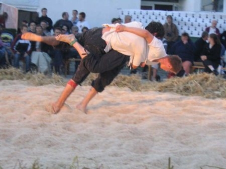 Gouren (lutte bretonne) — photo de l'ancien Sport-Fight.net