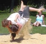 Gouren (lutte bretonne) — photo de l'ancien Sport-Fight.net