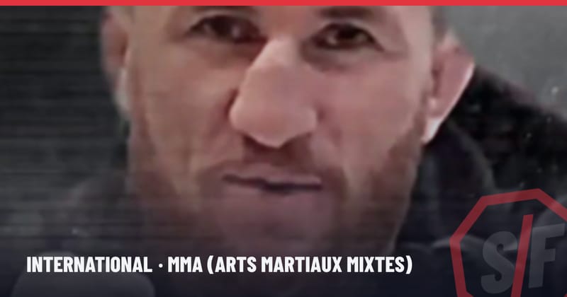 Merab Dvalishvili, combattant de l'UFC, en 2022