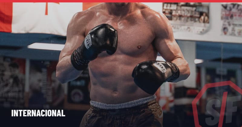 Le combattant canadien de l'UFC Mike Malott en 2023