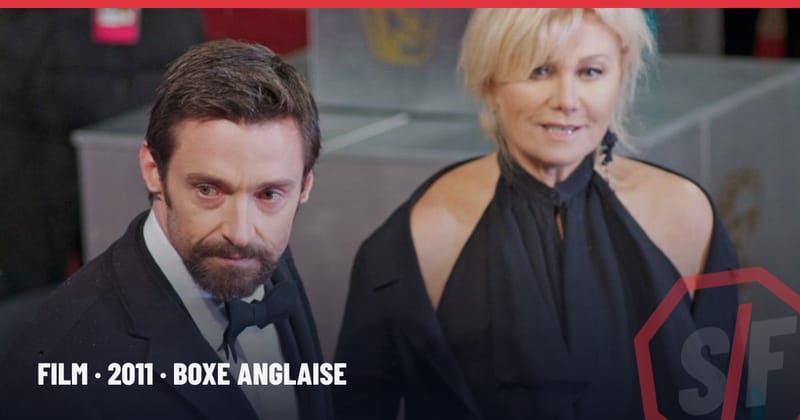 L'acteur Hugh Jackman, interprète de Charlie Kenton dans Real Steel