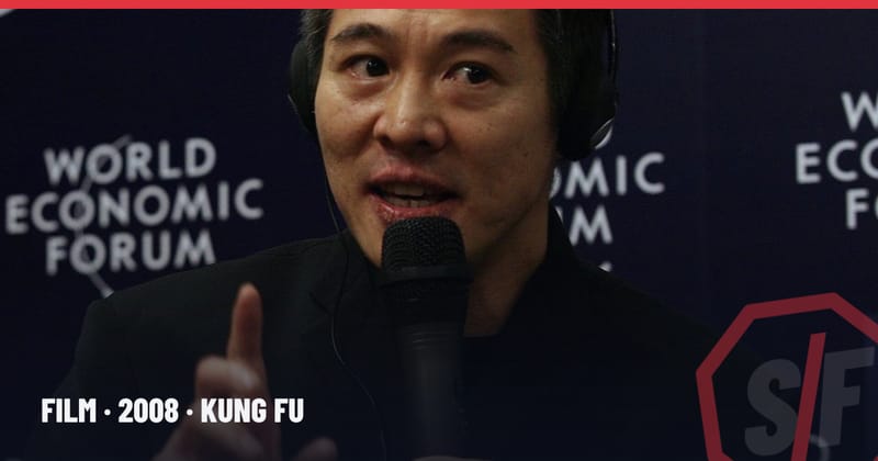 Jet Li, qui joue le Moine silencieux et le Roi singe dans Le Royaume interdit, en 2008