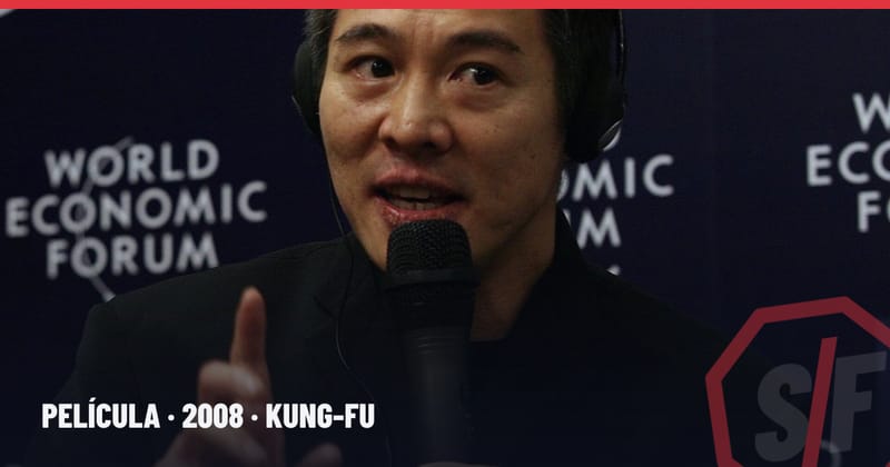 Jet Li, qui joue le Moine silencieux et le Roi singe dans Le Royaume interdit, en 2008