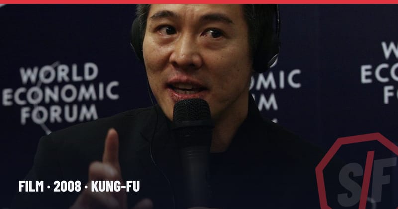 Jet Li, qui joue le Moine silencieux et le Roi singe dans Le Royaume interdit, en 2008